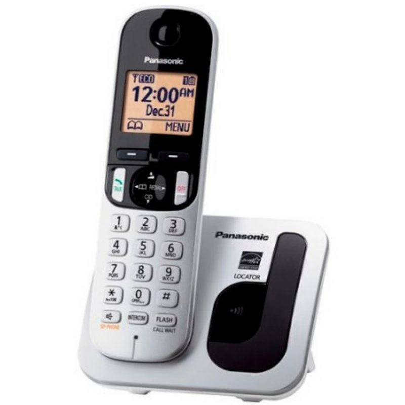 Teléfono DECT PANASONIC KX-TGC210 Gris