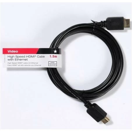 Cable hdmi-hdmi ethernet 1,5M