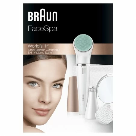 Depiladora BRAUN FaceSpa 851V Facial Premium Multipack