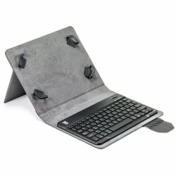 Funda universal tablet teclado bluetooth mai