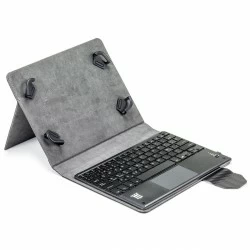 Funda universal tablet teclado btooth/touchp