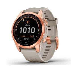 Smartwatch GARMIN fenix 7S solar oro rosa